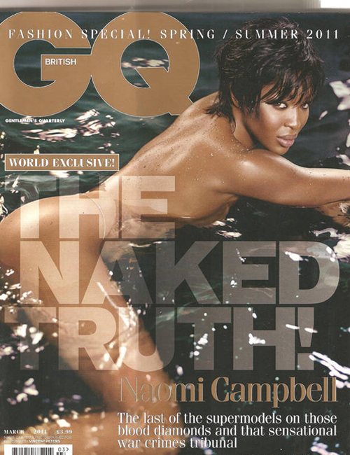 Naomi Campbell for GQ Uk,