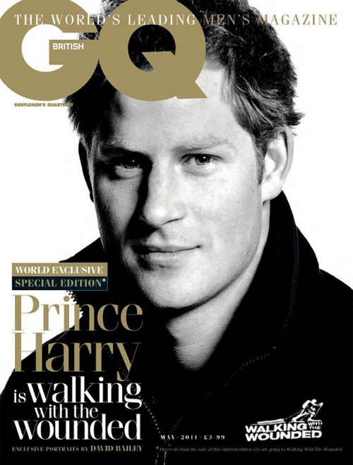 prince harry gq cover. Prince Harry for GQ UK,