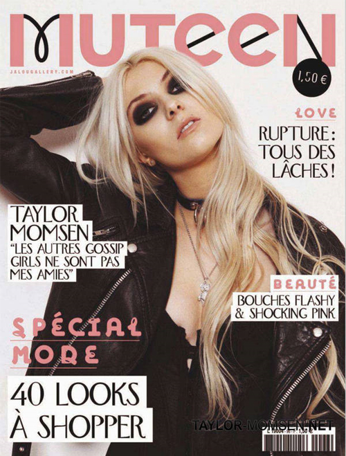 Taylor Momsen for Muteen Magazine March 2011 Cover