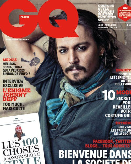 johnny depp 2011 pics. COVERED: Johnny Depp for GQ