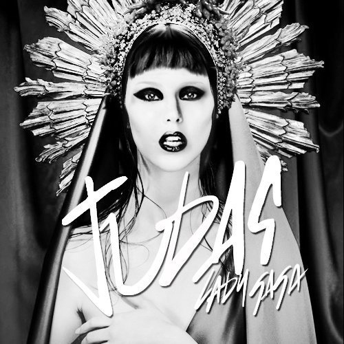 lady gaga born this way album art motorcycle. Lady Gaga Judas Album Art