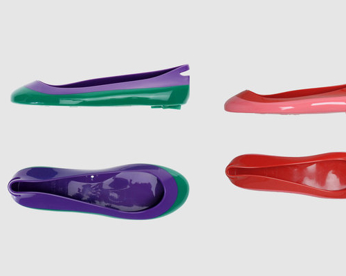 plastic ballet flats