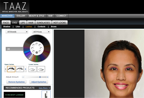 Virtual Makeover: Online Makeover From Artistry