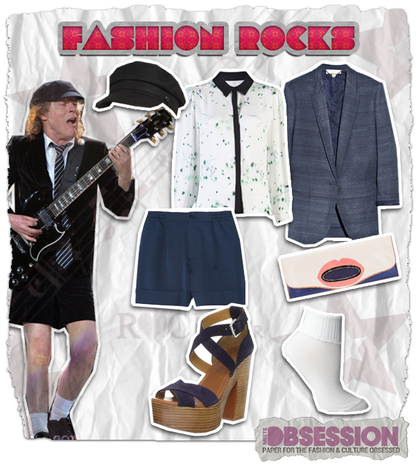Fashion Rocks: AC/DC’s Angus Young’s Style Revisited