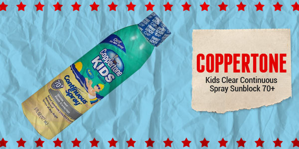 Coppertone Kids Clear Continuous Spray Sunblock 70