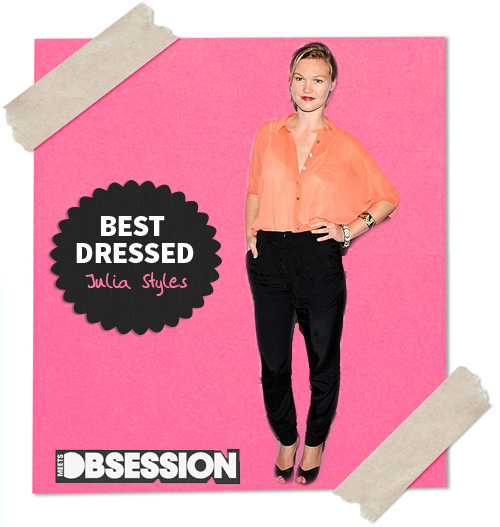 Best Dressed Julia Styles