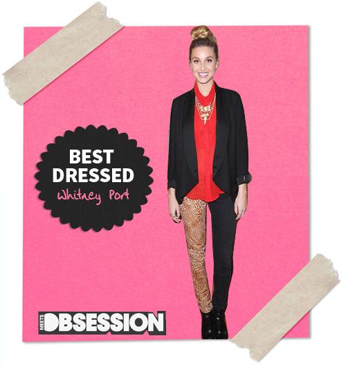 Best Dressed Whitney Port