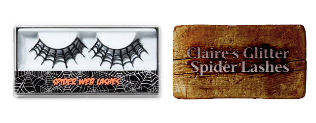 Claire’s Glitter Spider Lashes