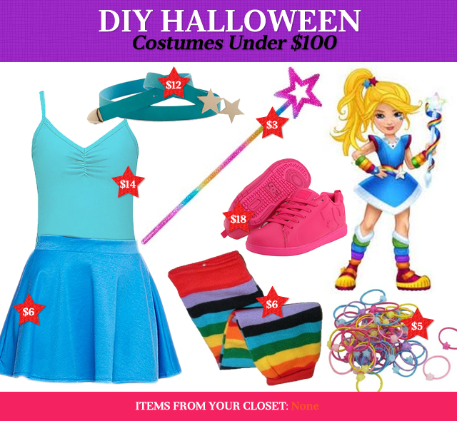 Diy Halloween Costumes Under 100 Rainbow Brite Obsessed Magazine