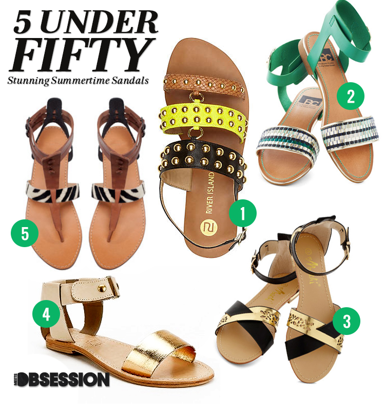 summertime sandals