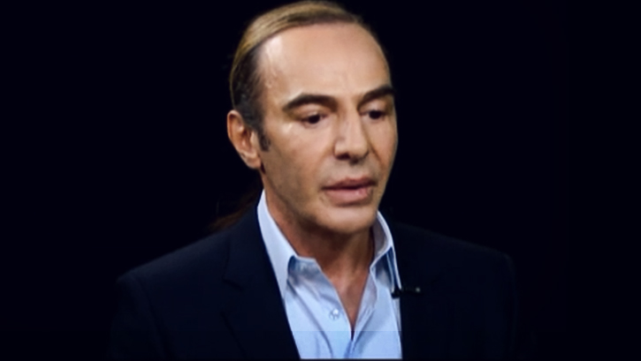 Watch John Galliano’s First TV Interview In Two Years On Charlie Rose