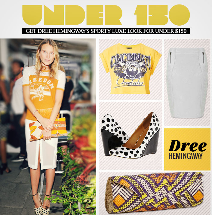 Get Dree Hemingway’s Sporty Luxe Look For Under $150