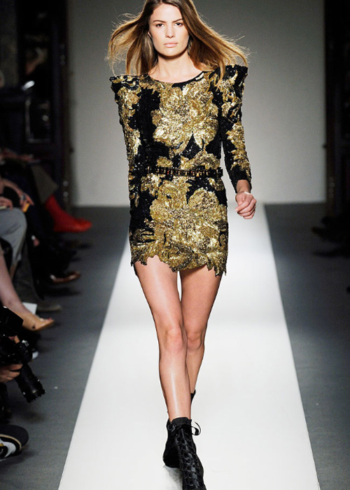 Current Obsession: Baroque Dress by Balmain – Obsessed Magazine