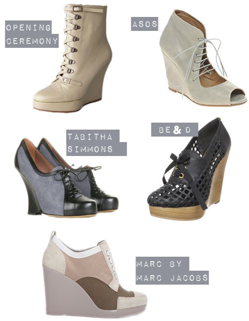 5 Perfect Lace-Up Wedges – Obsessed Magazine