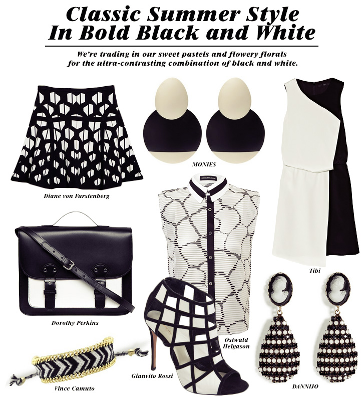 Classic Summer Style In Bold Black and White – Obsessed Magazine